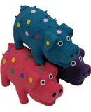 3 Pack 4 Inch Mini Latex Dog Squeaky Toys Goblet Pig Dog Toy for Mimi Small Dogs