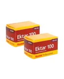 2x Kodak Professional Ektar 100 Color Negative Film (35mm Roll Film, 36 Exposures)