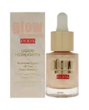 Glow Obession Liquid Highlighter - 002 Moon Light by Pupa Milano for Women - 0.45 oz Highlighter
