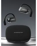 Monster XKO07 Sports Bluetooth Headphones True Wireless Hanging Ear Not In-Ear Open-black