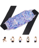 Premium Hot Cold Gel Bead Ice Pack by FOMI Care | Cool Compress for Lower Back, Shoulder, Knee, Bicep, Stomach | Coccyx, Sciatica, Tailbone Pain Relief | Flexible, Reusable Heating Pad | (Purple)