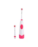 Electric Toothbrush + 2 Replaceable Brush Heads IPX7 Waterproof Automatic Ultrasonic Household Oral Care Tooth Cleaning Brush