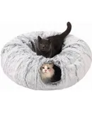 Interactive Cat Ball Toy, Automatic Moving Ball Puzzle Toy for Indoor Cat Kitten, Smart Anti-Depression Pet Toy Fun Gift with Light (Green)