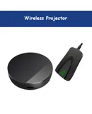 Wireless HDMI screen projector screen sharing adapter 2.4G transmission channel suitable for Apple Android iPad new performance flagship version black