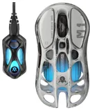GravaStar Mercury M1 Pro Wireless Gaming Mouse with PAW3395DM Sensor, Magnesium Alloy Handcrafted Vintage Finish, 26000 DPI, 5 Programmable Buttons, Outfit with 1K & 4K Dongle, Up to 200H Endurance