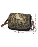 The Unicorn Is in Captivity And No Longer Dead Vintage Crossbody Bag for Women Medium Leather Hobo Bags Shoulder Bag Classic City Leather Satchels