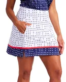Tap In Golf Skort  - Domino White