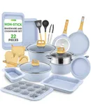Nutrichef 22-Piece Cookware and Bakeware Set |