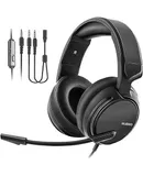 NUBWO N12 Gaming Headset & Xbox one Headset & PS4 Headset,3.5mm Surround Stereo Gaming Headphones with Mic Soft Memory Earmuffs for PC,Laptop, PS3