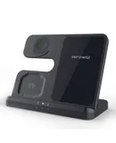 3-in-1 Wireless Charger Stand 15W Compatible with Samsung Phone, Watch, Earbuds