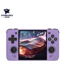 POWKIDDY Open Source Handheld Gaming Console 4.0 inch IPS Screen Support 5G Wi-Fi Bluetooth HDMI Retro RGB30 Cheap Christmas Gift Brand New-RGB30 (16G system card + 64G) purple