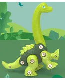 Dinosaur toy little boy children twist egg puzzle DIY assembling toy