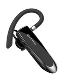 Bluetooth Earpiece Wireless Handsfree Headset V5.0 24 Hrs Driving Headset with Mic 180 Days Standby Time Headset Case for iPhone Android Samsung Laptop