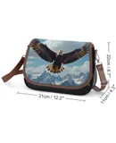 A Powerful Eagle (6) Vintage Crossbody Bag for Women Medium Leather Hobo Bags Shoulder Bag Classic City Leather Satchels