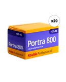20x Kodak Professional Portra 800 Color Negative Film (35mm Roll Film, 36 Exposures)