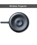 Wireless screen projector mobile phone connected to live TV HDMI connection suitable for Apple conversion artifact 5G dual-band enhanced 1080PVGA adapter black
