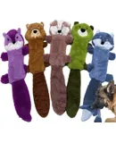 5 Pack Stuffingless Dog Crinkle Paper Toys Dog Toy Dog w/Durable Liner No Stuffing Dog Toy Dog Toys Dogs No Stuffing Dog Crinkle Sound Toy for Medium Large Dogs