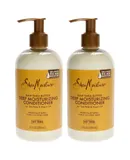 Raw Shea Butter Restorative Conditioner - Pack of 2 by Shea Moisture for Unisex - 13 oz Conditioner