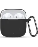 Case for Huawei Freebuds Se 2 Gen 2023 Protective Silicone Case with Keychain Cover (Black)
