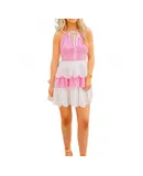 Baby Pink Lexi Dress In Pink