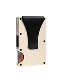 TRAVANDO Swype Slim Wallet for Men Metal RFID Blocking Mens Wallet Card Case