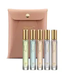 6Pc Eau De Parfum Perfumes For Women, Floral Fragrances With Leather Pouch