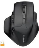 Large Wireless Mouse, X-31 Large Mouse for Big Hands, 5-Level 4800 DPI, 6 Button Big Ergo Computer Mouse, 18 Months Battery Life Cordless Mouse for Laptop, Mac, Chromebook, PC, Windows(Black)