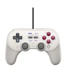 8BitDo New Pro 2 Bluetooth Gamepad with Hall Effect Joystick for Nintendo Switch, PC, macOS, Android, Steam Deck & Raspberry Pi-white