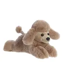 Aurora® Adorable Mini Flopsie™ 20cm Paysley Poodle Brown Stuffed Animal