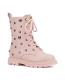 Olivia Miller Girl's Toddler Astro Girl Combat Boots