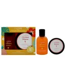 I Love Troipcal Treat Mini Duo by I Love Cosmetics for Unisex - 2 Pc 3.4oz Bahama Mama Bath and Shower Creme, 1.7oz Coconut Kisses Body Butter