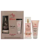 Lomani AB Spirit Millionaire Le Parfum Gold Icon For Women 2 Pc Gift Set 3.3oz EDP Spray, 3.3oz Body Lotion