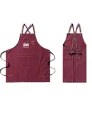 Herbalife Thickened Canvas Waterproof and Oil Proof Household Apron Kitchen Fashion High End For Cleaning Work Cooking
