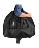 HUNTVP Bike Travel Bag 14-16 inch Folding Bike Bag Case Box Thick Bicycle Folding Carry Bag Pouch,Bike Transport Case for Air Travel-Black