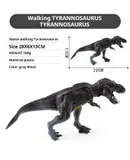 Jurassic Large Dinosaur Simulation Tyrannosaurus Brachiosaurus Model Simulation Dinosaur Model Educational Animal Models for Collectors, Dinosaur Lovers, Birthday Gifts-Walking Leopardosaurus 189g