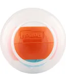 Nina Ottosson Topsy Treat Ball Dog Puzzle Interactive Treat Puzzle Dog Enrichment Dog Toy, Level 1 Beginner, Orange