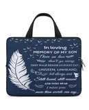 Bereavement Gifts Memorial Gifts for Loss of Loved One Sympathy Laptop Bag Women Man 10 12 13 15 17 Inch Office Notebook Travel Computer Handbag Waterproof Bag Notebook Cover