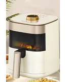 Xianke visual air fryer multifunctional smart home large capacity electric fryer French fries machine-knob mechanical model (adjustable time)