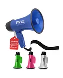 Pyle PMP21BL Portable Megaphone Speaker Siren