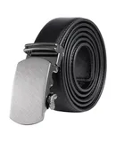 Mio Marino Men's Lattice Premium Ratchet Belt-Pitch Obsidian-Adjustable from 28