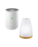 Pursonic USB Aroma Diffuser & True HEPA Air Purifier Bundle – Clean Air & Relaxing Aromatherapy Anywhere!