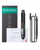 Pen type multimeter Voice broadcast multimeter Multifunctional digital display multimeter capacitor temperature-A3007 [Back light screen]
