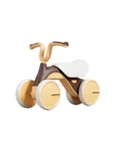 Children's balance car scooter suitable for children 1 to 6 years old, children's scooter without pedals, caramel brown
