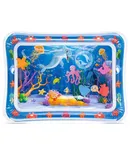 Tummy Time Water Mat with Things, Baby Toys for Infants and Toddlers 3 6 9 Months, Baby Boy Toys, Senory Develop Toys