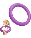 Dog Flying Disc Floating Dog Ring Toys Indestructible Dog Chew Toys for Chewers Dog Toys for Pool Float Durable Dog Swimming Toy for Throwing,Catching,Grabbing Pitch Dog Toy Toss Ring for Dogs