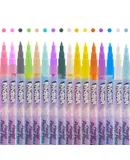 PINTAR 16 PK PASTEL PAINT PENS 0.7MM