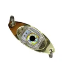 Fishing Lure LED Night Light Luminous Lamp Fishing Fish Eye Lure Spoon Lure Underwater Eye Shape Turn Signal red