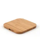 15W Bamboo Wood Wireless Charger Square Wireless Charger Gift
