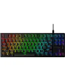 HyperX - Alloy Origins Core TKL Wired Mechanical Linear Red Switch Gaming Keyboard with RGB Back Lighting - Black-4P5P3AA#ABA/HX-KB7RDX-US