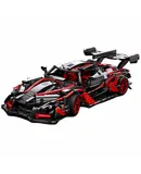 Sports Car Building Blocks - 1:14 Dark Red Apollo Sun God [Static Version]